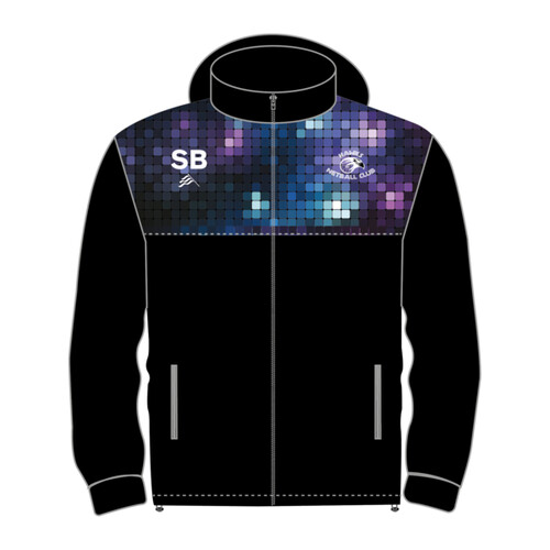 Hawks Netball Club Rain Jacket – Adult Thumbnail