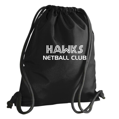 Hawks Netball Club Drawstring Bag Thumbnail